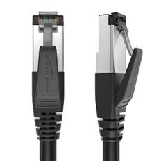 KabelDirekt – Cat 8 Netzwerkkabel, 40 Gigabit, flexibel & bruchfest konstruiert – 10m (LAN Kabel/Ethernet Kabel/Patchkabel, für maximale Glasfaser-Geschwindigkeit und für PC-Gaming/PS5/Xbox)