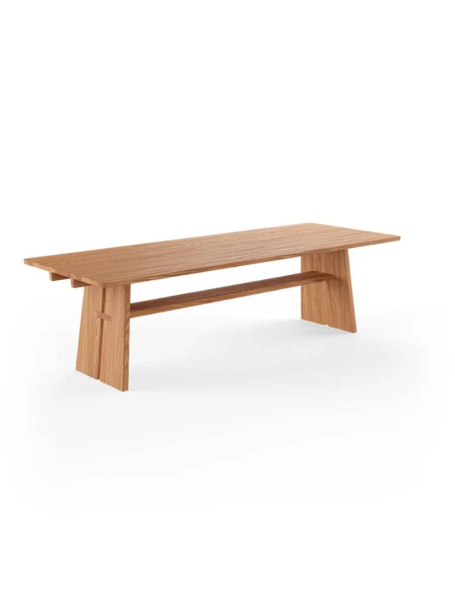 GM 3060 Gehl Spisebord fra Naver Collection 240 x 100 cm / Elm olie / Ingen tillægsplader - Jacobsen Plus