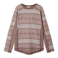 Name It Tröja - Ull - NkmWillto - Horn/Snow Pattern - Name It - 7-8 år (122-128) - Tröja