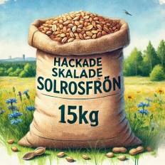 Skalade, hackade solrosfrön 15kg