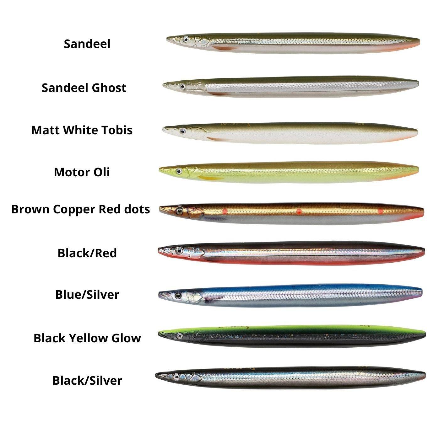 Savage Gear Line Thru Sandeel 19g.