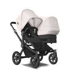 bugaboo Syskonvagn Donkey 5 Duo Complete Black / Misty White