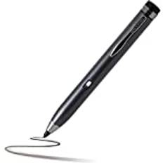 Broonel Silver Fine Point Digital Active Stylus Pen - Kompatibel med Samsung Galaxy Tab A 8 Tablet