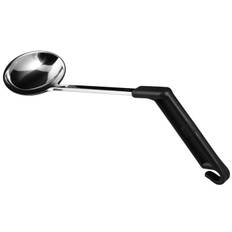 Ergonomisk grydeske i rustfrit stål, plasthåndtag - Patina - 18 cl