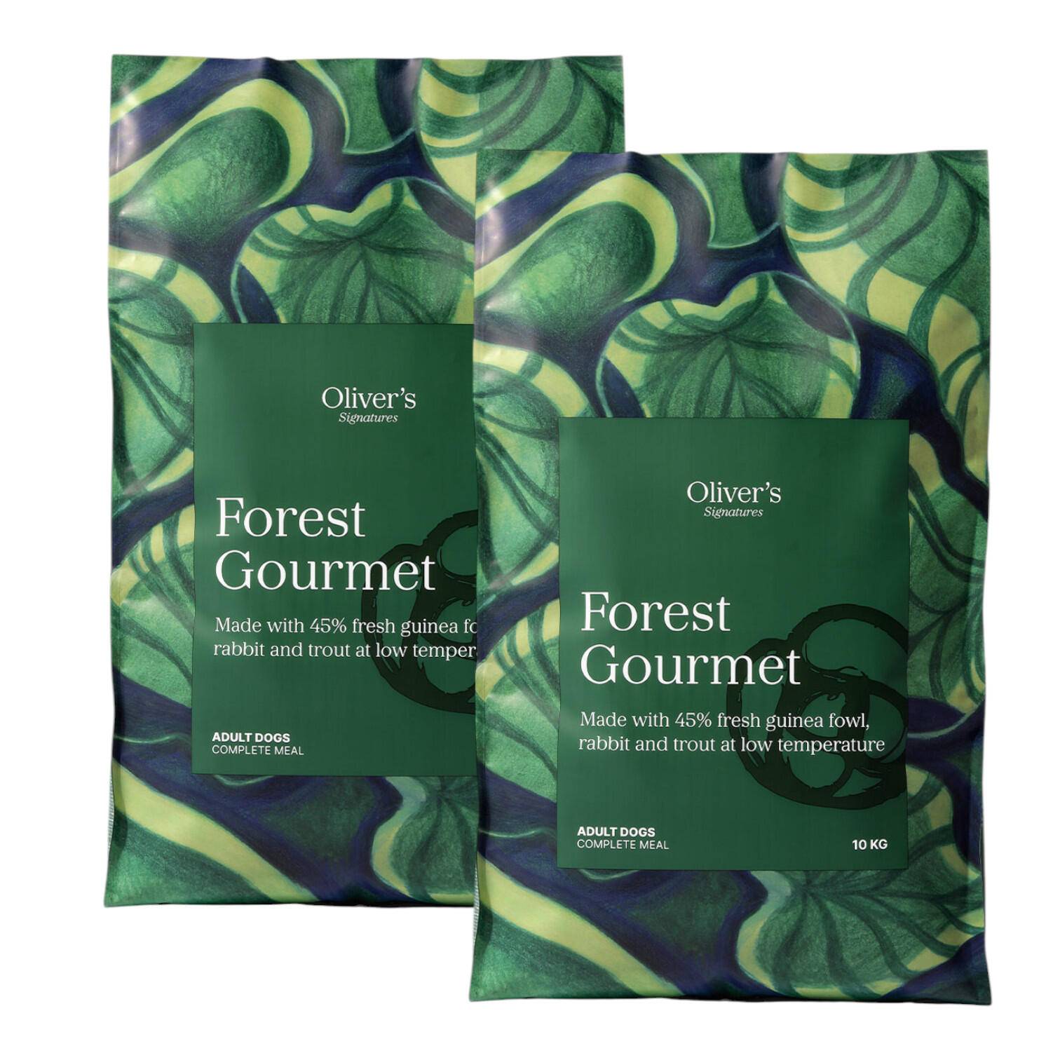 2 x Oliver’s Signature Forest Gourmet 10 kg.