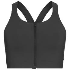 On Women's Endurance Bra Zip Sports-bh Damer størrelse S - Cup: D-DD farve grå