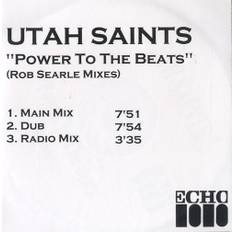 Utah Saints Power To The Beats 2000 UK CD-R acetate CD ACETATE