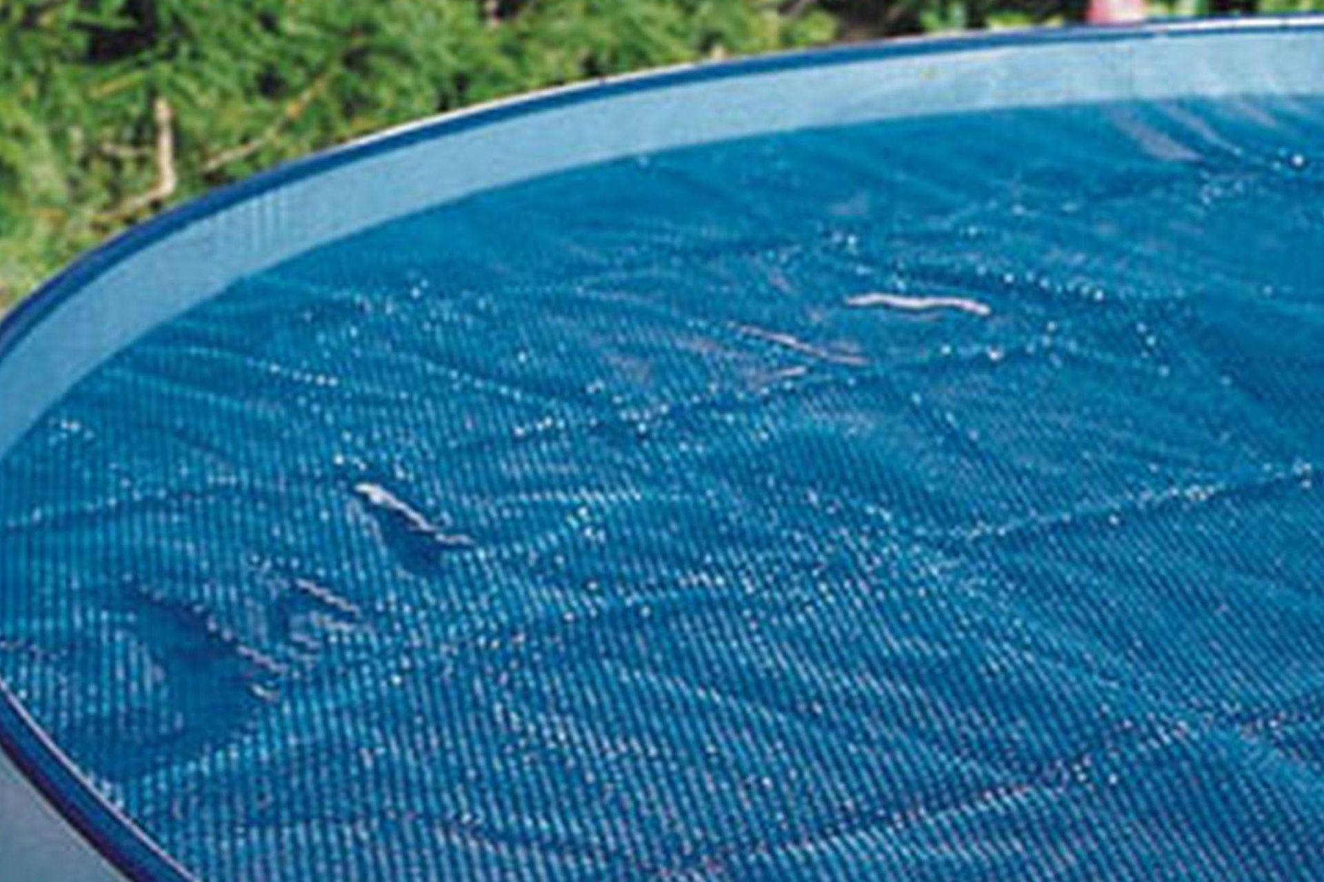 Planet Pool Termofolie Standard, oval 800 x 420 cm - Poolöverdrag & pooltäcke Blå