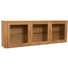 Furnhouse Nyborg 3-fags v�gskab eg natur 180x34x60cm
