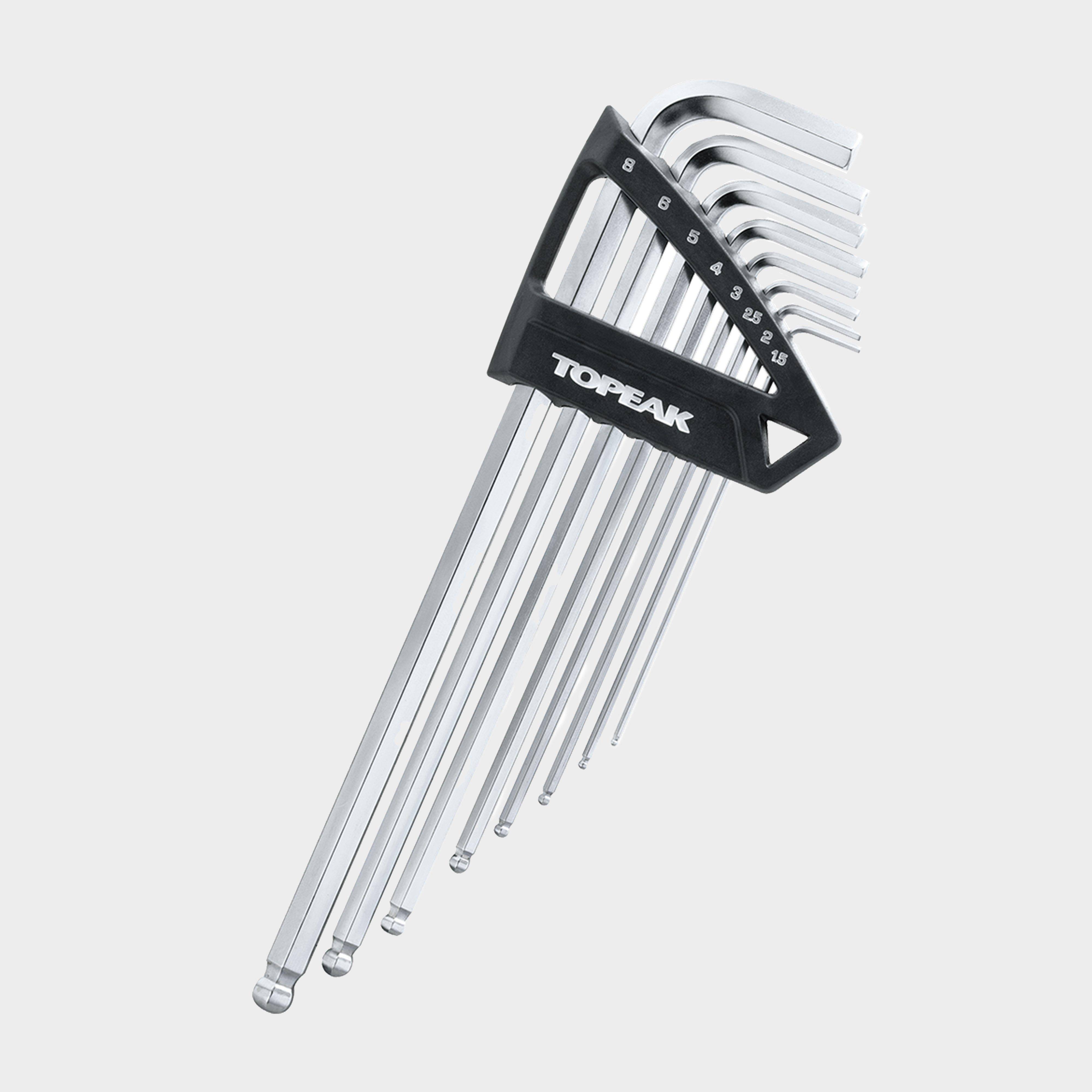 Topeak DuoHex 7 Wrench Set, Silver