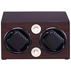 Watch Winder Watch Winder Box Automatisk Watch Winder Box Automatisk Wood Watch Winder Dubbel Enkelrotation Winders Deluxe Silent Motor Pine Box 5 lägen Antimagnetisk 2 Strömförsörjning Watch Winder