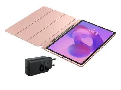 Lenovo Idea Tab Plus Essentials Bundle 8GB 256GB MediaTek Dimensity 6400-processor 2,50 GHz , Android 15 eller nyere, 256 GB UFS 2.2