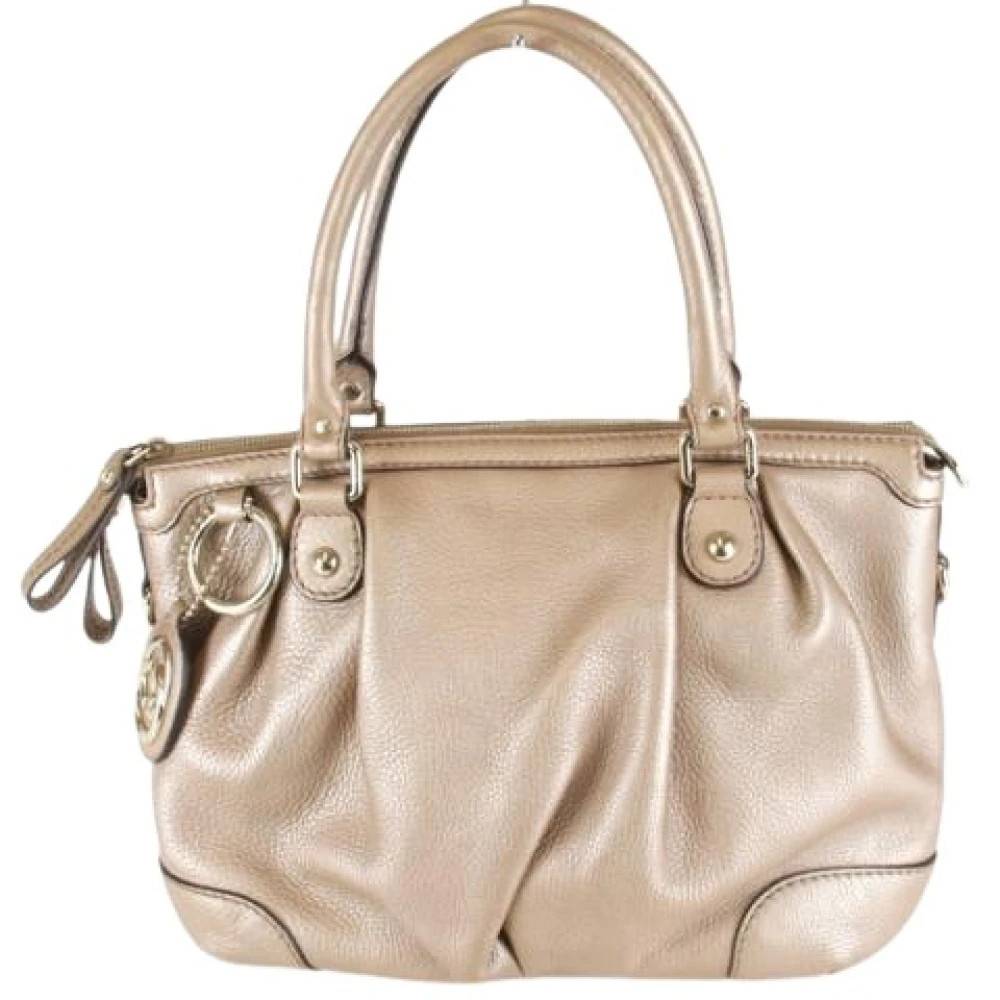Gucci Vintage Pre-owned 247902 Håndtaske - Vintage - Dame - Brun - ONE SIZE - Uld