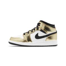 Jordan 1 Mid "Metallic Gold" 45.5