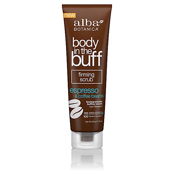 Alba Botanica Body in Buff Expresso & Coffee Beans Body Scrub
