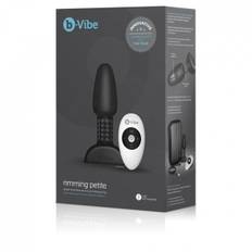 B-vibe rimming petite remote control plug black