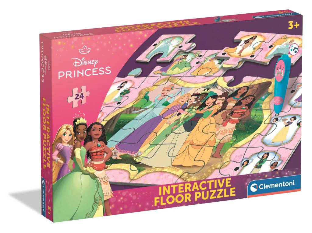 Disney Prinsessor Reunion interaktivt pussel 24 bitar Clementoni