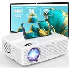 Portable 5G WiFi 3D Full HD 1080P Outdoor Movie Home Theater Beamer Pico LED Mini Projecteur Wireless LCD Video 4K Projector 4K