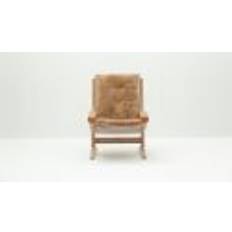 LK Hjelle Siesta Ovis Lænestol Høj Med Armlæn - Nature/Sheepskin Maple