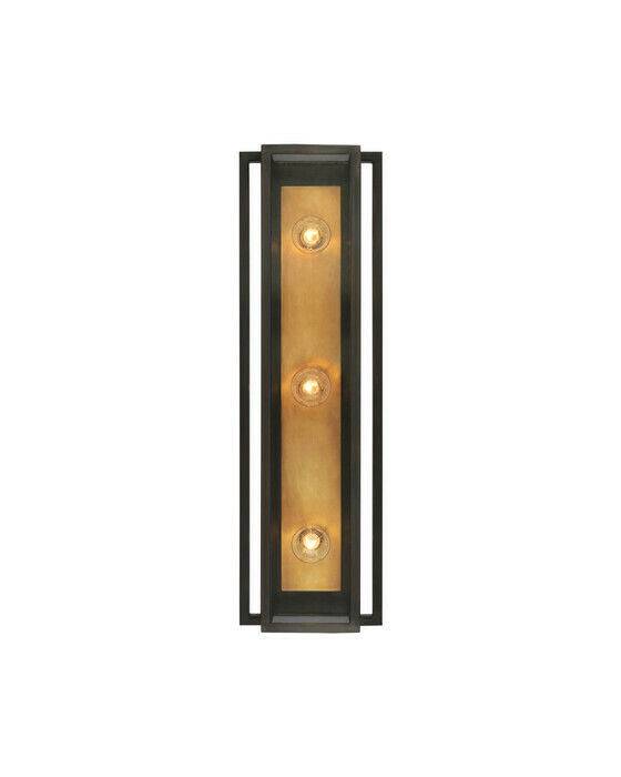 Halle 24" Vanity Light Bronze/Antique Brass