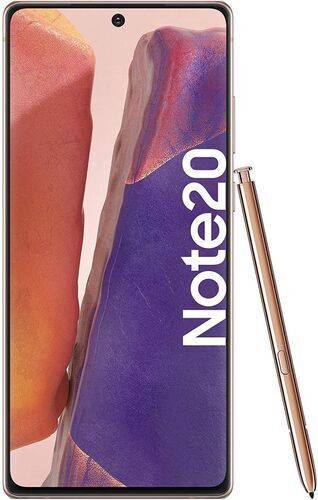 Samsung Galaxy Note 20 | 8 GB | 128 GB | 5G | Dual-SIM | Mystic Bronze