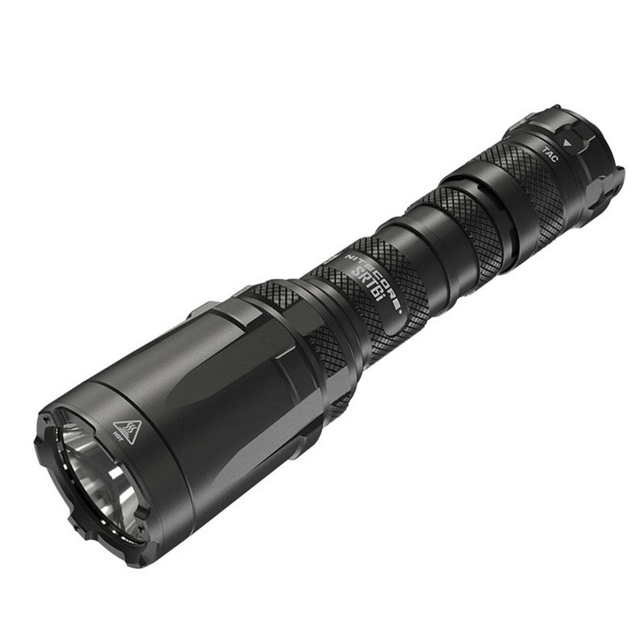 NITECORE SRT6i 2100lm USB-laddningsbar LED-ficklampa Stark Kraftfull Taktisk Fackla Camping Jakt LED-lampa