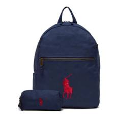 Ralph Lauren, Tasker , unisex, Blå, ONE SIZE, Bomuld, Skole Rygsæk