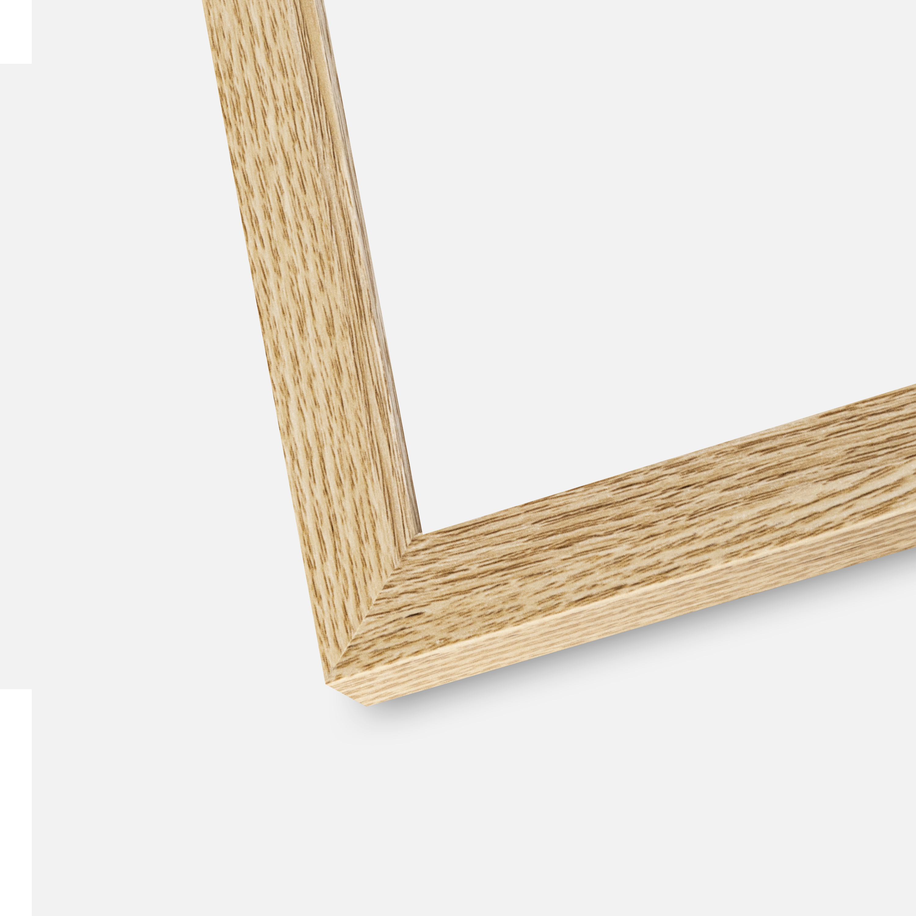 Ram Selection Ek 50x70 cm - Dubbel Passepartout Vit 42x59,4 cm (A2)