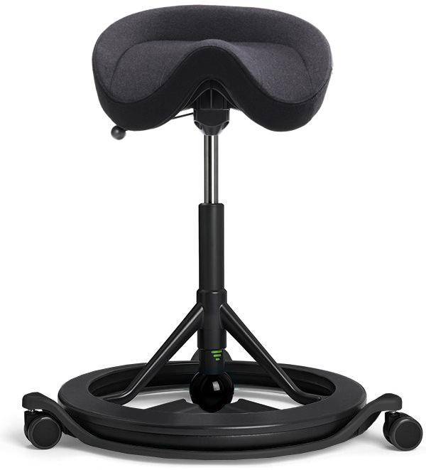 Sadelstol - Backapp Smart Med Hjul - Nordic Wool