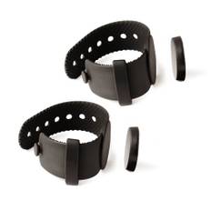 Magnetisk schampohållare (2-pack), Svart