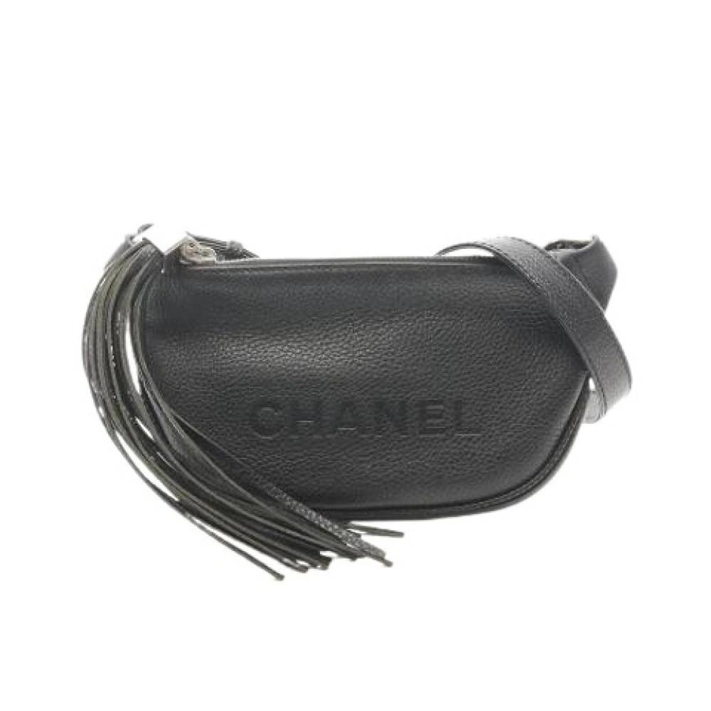 Chanel Vintage Pre-owned Vintage Bumbag - Vintage - Dame - Sort - ONE SIZE - Uld