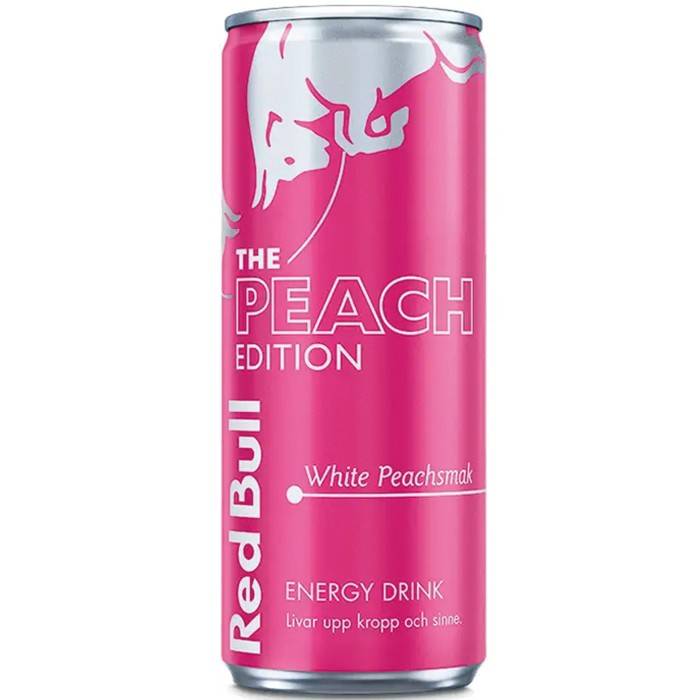 Red Bull Peach Edition Energidryck 25cl