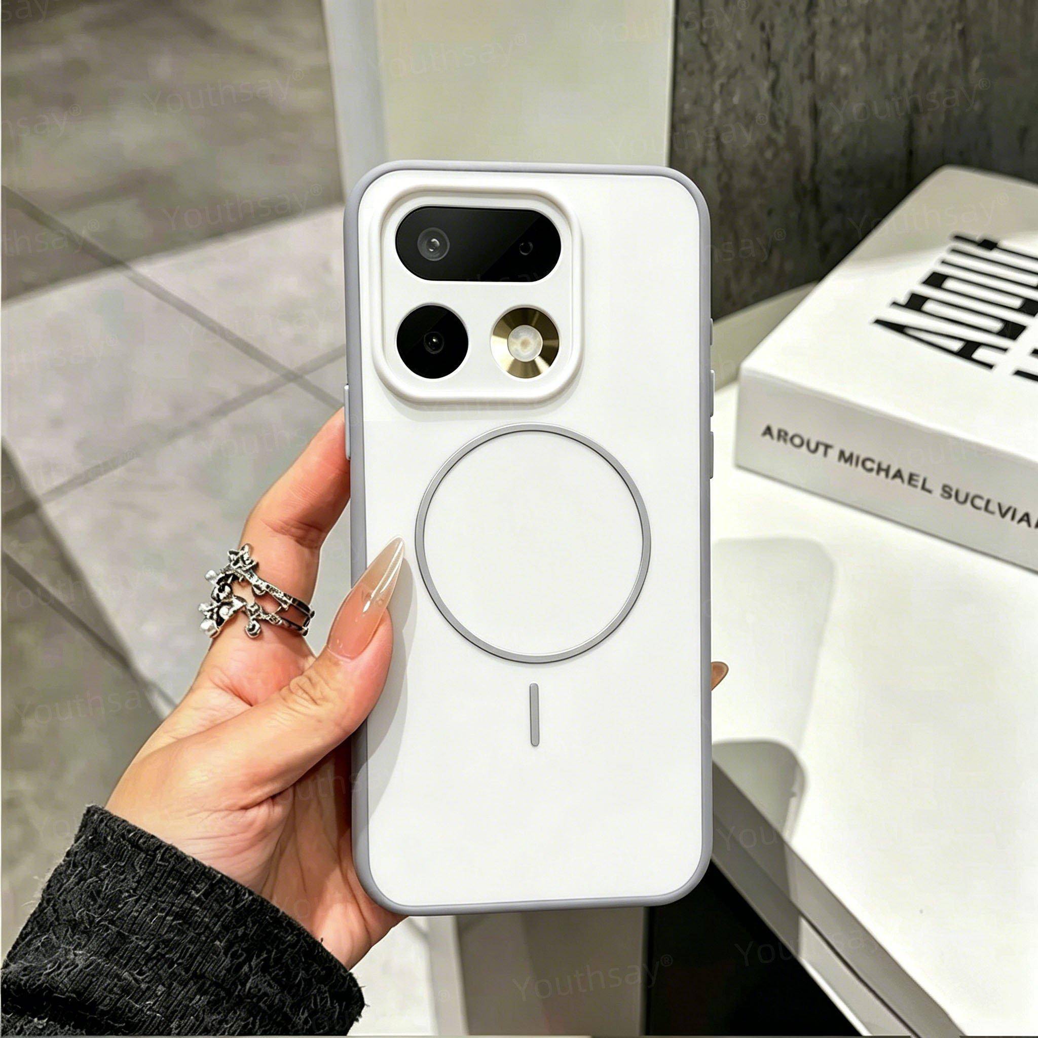 Lyxigt Silikonfodral För Realme 16 Pro 5G Cover Realme 16 Pro+ Coque Fundas PC Hudkänsla Skyddsfodral Realme 16 Pro kaffe