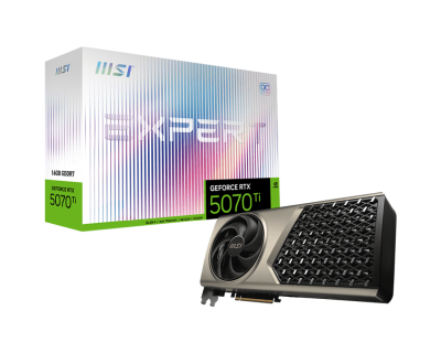 MSI GeForce RTX 5070 Ti EXPERT OC 16 GB GDDR7, HDMI/3xDP