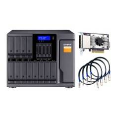 Qnap Erweiterungseinheit TL-D1600S 16-Bay 48TB Bundle mit 6x 8TB IronWolf Pro ST8000NT001