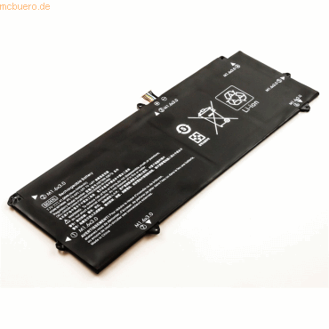 k.A. Akku für HP Pro X2 612 G2 (1BY71EC) Li-Pol 7,7 Volt 5300 mAh schw