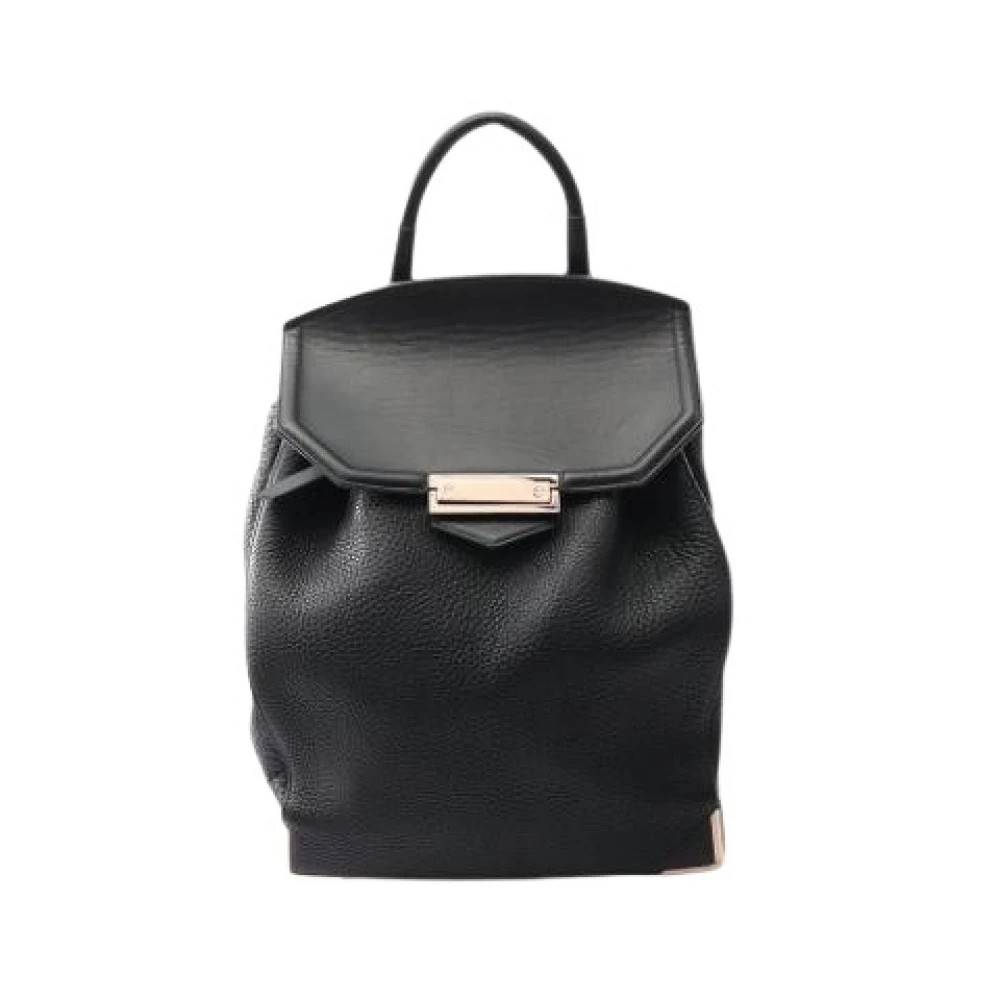 Alexander Wang Pre-owned Pre-owned Læder Rygsæk - Vintage - Dame - Sort - ONE SIZE - Læder