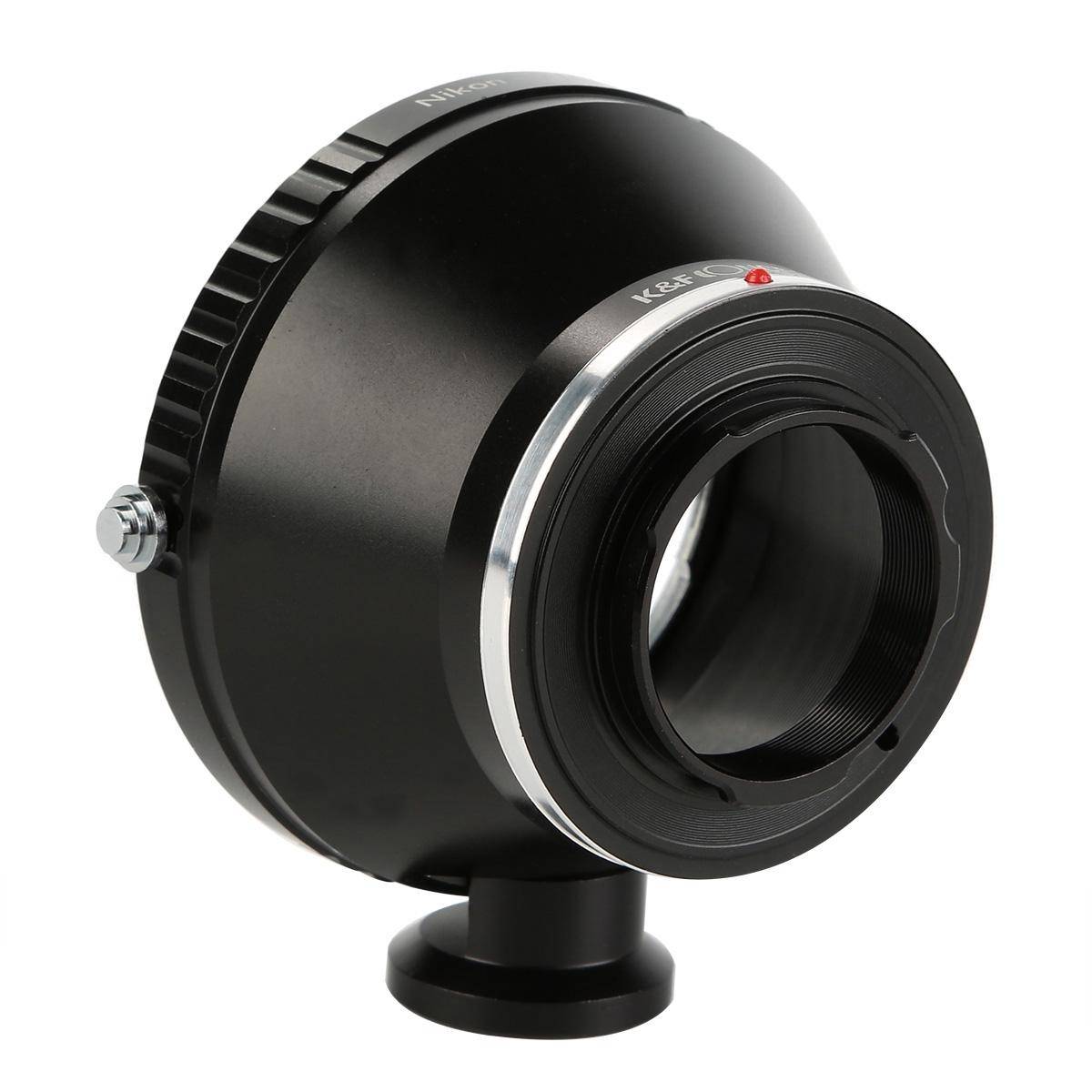 KENTFAITH Nikon F Lenses to Pentax Q Lens Mount Adapter with Tripod Mount K&F Concept M11162 Lens Adapter