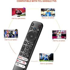 New RC813 Voice Replacement Remote for TCL-Google-TV-Remote Q6/7/ Q6/QM8/S3/4 series