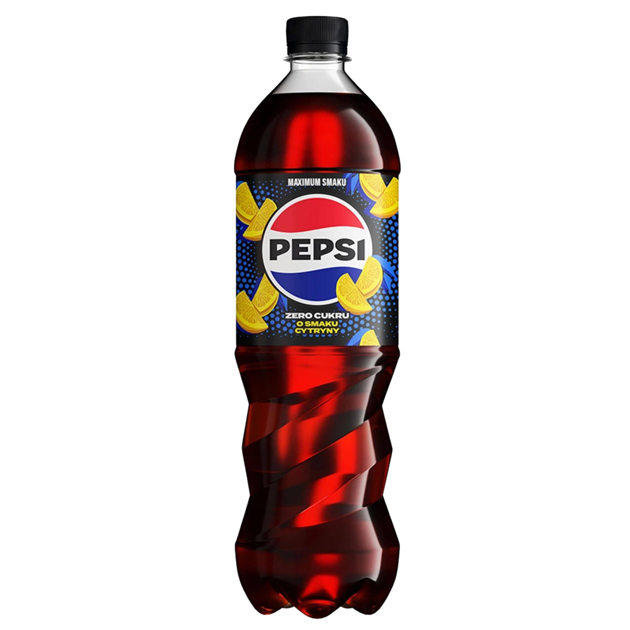Pepsi twist zero kolsyrad dryck med citronsmak utan socker 850ml