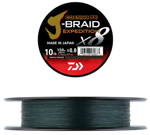 Daiwa J-Braid Expedition X8