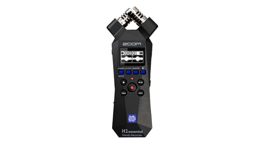 ZOOM H1essential Handy Recorder.