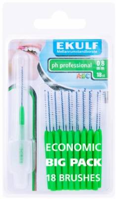EKULF Mellanrumborste PH 18 st 0,8 mm