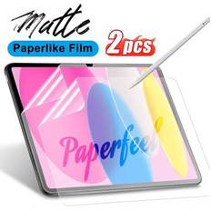 2-pack Paperfeel-skärmskydd, matt antireflexbehandlad PET-film, kompatibel med iPad 11:e generationen/10:e generationen/Pro 2024/iPad 10/Mini 7/Air 13 - 2 st (Multi-size)