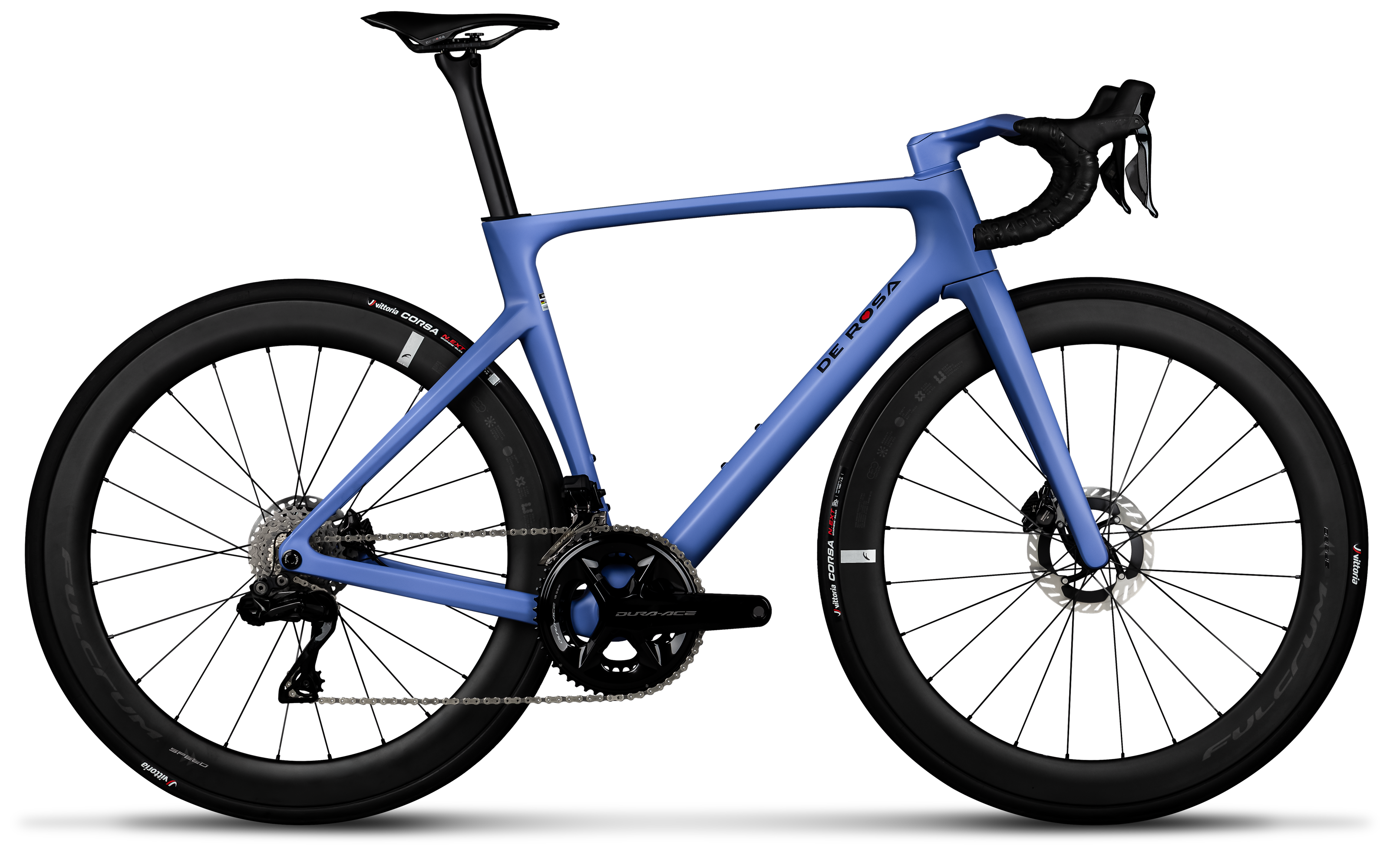 De Rosa Merak | Sram Force E1 + Powermeter | Fulcrum Soniq - Classic Iris / XL (57.5)