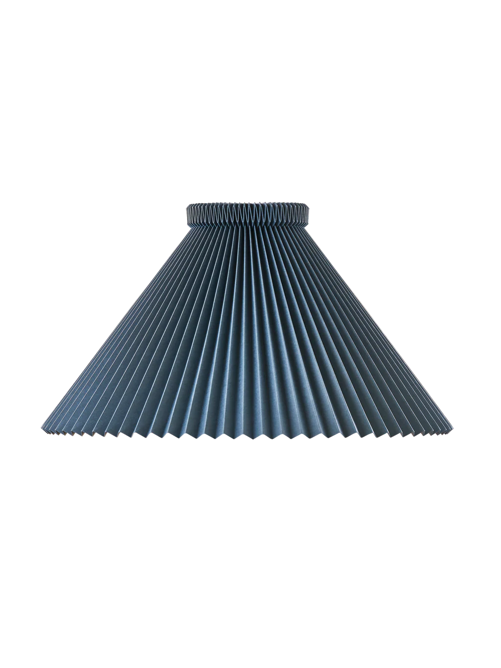 Model 1 Colour Pleats denim blue 38cm.