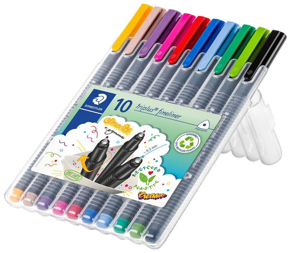 STAEDTLER TRIPLUS FINELINER 10