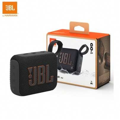 JBL Go 4 - Ultraportabel, vattentät och dammtät Bluetooth-högtalare, kraftfullt proffsljud med kraftfull bas, 7 timmars inbyggt batteri, delvis tillve - Svart (En-Storlek)