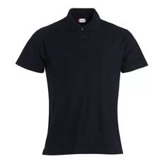 Clique Basic Polo T-shirt till barn, Svart (110/120)