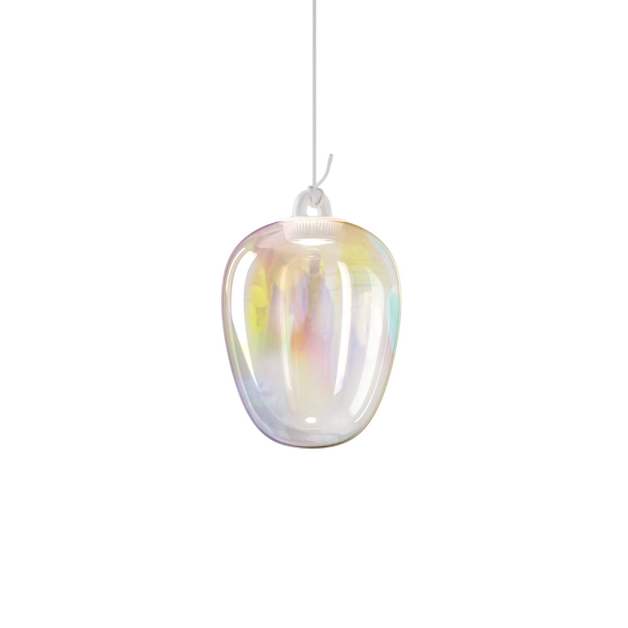 Oblò Pendel Medium 2700K Rainbow/Hvid.